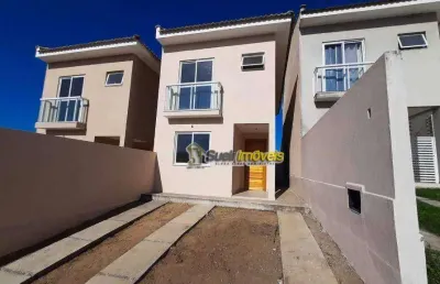 Casa com 2 dormitórios à venda, 88 m² por r$ 465.000,00 - granja dos cavaleiros - macaé/rj