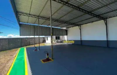Galpão para alugar, 300 m² por r$ 5.900/mês - novo horizonte - macaé/rj