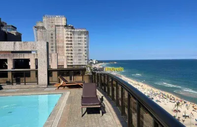 Cobertura com 5 dormitórios para alugar, 533 m² por r$ 37.350/mês - ipanema - rio de janeiro/rj