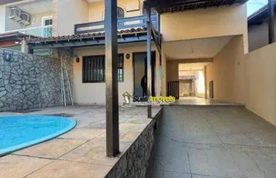 Casa com 4 dormitórios à venda, 225 m² por r$ 750.000 - costa do sol - macaé/rj