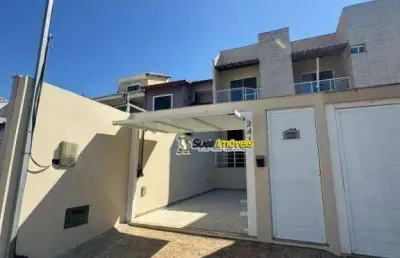 Casa com 3 dormitórios à venda, 120 m² por r$ 490.000,00 - novo horizonte - macaé/rj