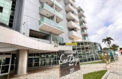 Flat com 1 dormitório para alugar, 46 m² por r$ 2.092,00/mês - praia do pecado - macaé/rj