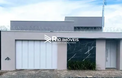 Casa à venda, 3 quartos, 1 suíte, 2 vagas - bairro novo mundo, uberlândia mg