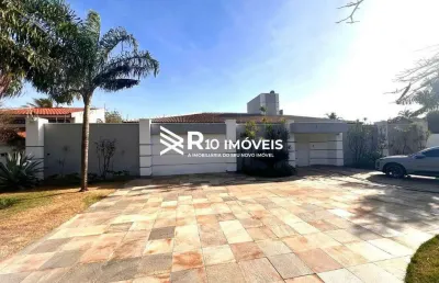 Casa para aluguel, 4 quartos, 4 suítes, 7 vagas - bairro jardim karaiba, uberlândia mg