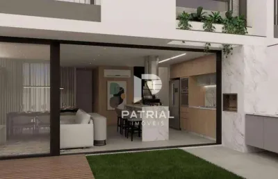 Casa em condomínio fechado com 3 quartos à venda na Rua Manoel das Chagas Lima, 412, São Braz, Curitiba