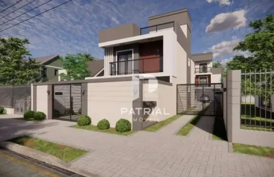 Casa em condomínio fechado com 3 quartos à venda na Rua Roberto Senna, 366, Novo Mundo, Curitiba