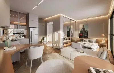 Apartamento com 1 quarto à venda na Rua Capitão Souza Franco, 336, Batel, Curitiba