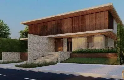 Mansão de super luxo, possibilidade de campo de futebol, 6 suítes, projeto duda porto, no condomínio de luxo wimbledon park barra.