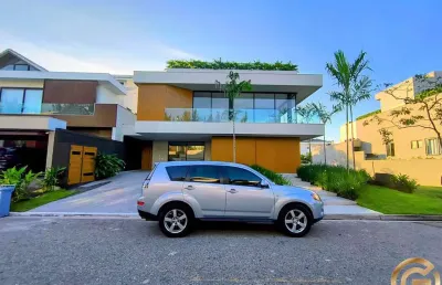 Mansão 850m² – 5 suítes – vista pedra da gávea – condomínio del lago barra