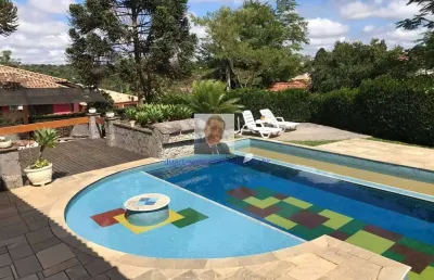 Vende-se casa no cond. recanto suiço - térrea com 4 sts e lazer completo!