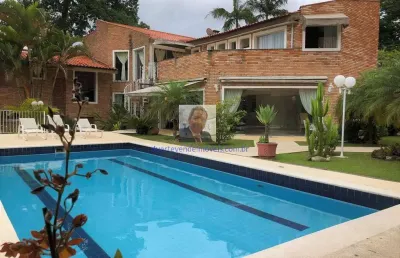 Casa condominio granja viana 4 suítes, gourmet, lareira, e piscina