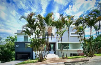 Vende-se casa no cond. chácara dos lagos - zero km! moderna, linda, 4 suíte
