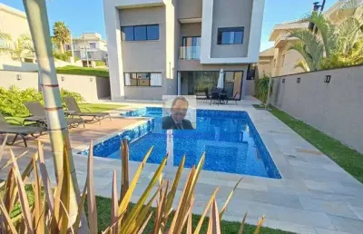 Casa no cond. reserva santa maria - moderna e integrada, com 4 suítes. pisc