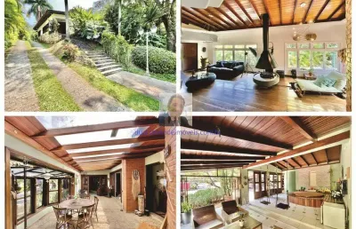Casa no cond. residence park - 6 suítes, 90% térrea, gourmet e spa com saun