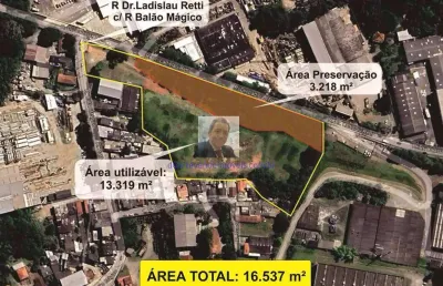 Área (zum) com 16.537 m² - altura km 29 rod. rap. tavares 