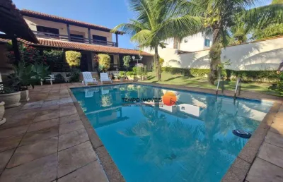 Casa com 5 suítes à venda num terreno com 356 m² por r$ 2.600.000 - camboinhas - niterói/rj