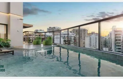 Cobertura de 53 m² com 1 dormitório a venda por r$ 821.000 - icaraí - niterói/rj