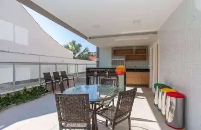 Apartamento na praia de piratininga com dois quartos,vista lateral para o mar no  surf beach residence