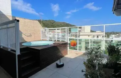 Cobertura com 3 dormitórios à venda, 180 m² por r$ 1.170.000,00 - itacoatiara - niterói/rj