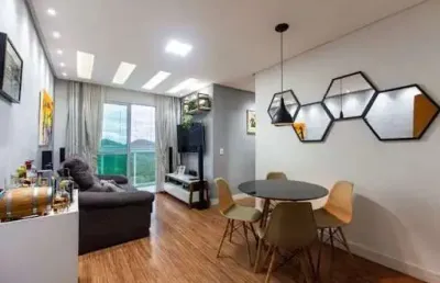 Apartamento de três quartos, decorado no jardim pendotiba clube condomínio