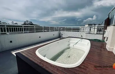 Cobertura com 3 quartos, 155 m², à venda por r$ 950.000,00 - estrada da paciência - maria paula - niterói/rj