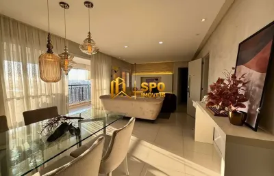 Condominio viva, apto à venda  ou locação   mobiliado de 133m², 3 dormitorios, 1 suíte,, 2 vagas