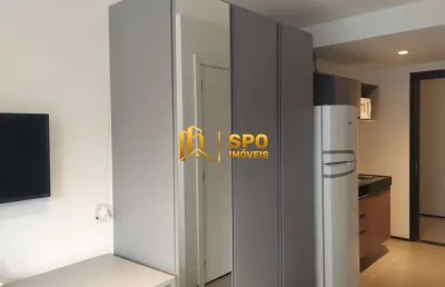 Studio para alugar com 24 metros, 1 quarto e sem vaga. moema são paulo.