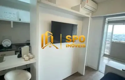 Studio mobiliado e equipado, 34 metros, para venda ou locação no campo belo!