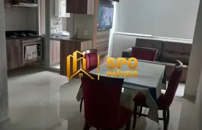 Apartamento mobiliado para locação no campo belo, 49 metros, 1 suíte, vaga, depósito e lazer