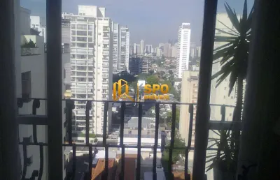 Lindo apartamento no brooklin mobiliado andar alto, vista livre