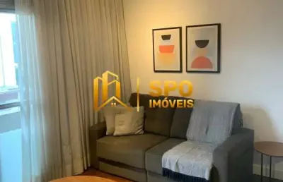 Apartamento mobiliado para locação na vila olímpia, 72 metros!