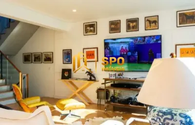 'excelente casa mobiliada em condomínio fechado no brooklin à venda e disponível para locação'