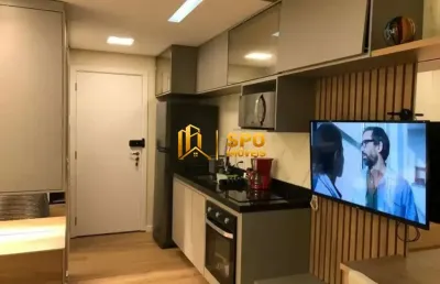 Apartamento studio 1 dorm 1 suíte| moema. mobiliado e equipado