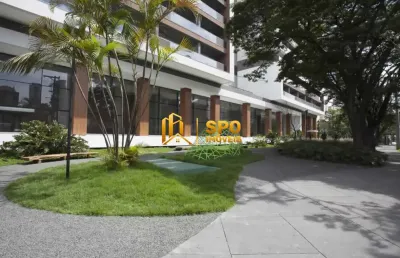 Studio mobiliado de 44m² no brooklin e 1 vaga de garagem