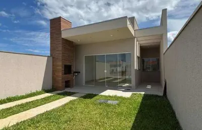 Maravilhosa casa nova à venda com 3 quartos,1 suíte, 70m²  no eliane em guaratuba.