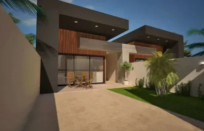 Casa nova à venda em guaratuba, cohapar, com 3 quartos, 80m²
