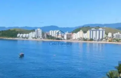 Linda cobertura duplex com vista espetacular e pé na areia - martim de sá - caraguatatuba/sp