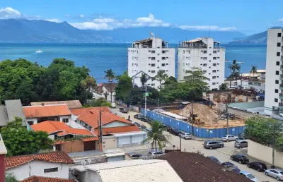Excelente oportunidade apartamento 2 dormitórios com vista mar martim de sá - caraguatatuba/sp