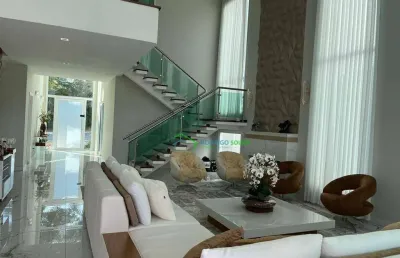 Casa residencial com 6 dormitórios à venda, 553 m² por r$ 5.500.000 - aldeia da serra - barueri/sp