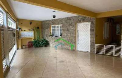 Casa residencial com 3 dormitórios, 1 suíte e área gourmet  à venda, 325 m²  - centro de carapicuíba /sp
