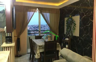 Apartamento com 2 dormitórios à venda, 50 m² por r$ 280.000,00 - ariston - carapicuíba/sp