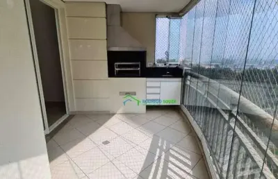 Apartamento com 3 dormitórios para alugar, 100 m² - condomínio jardins de tamboré - santana de parnaíba/sp