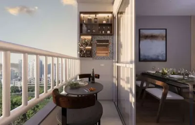Apartamento com 2 quartos à venda no paraíso, londrina 