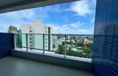 Apartamento para venda com vista mar e vista para o parque parahyba