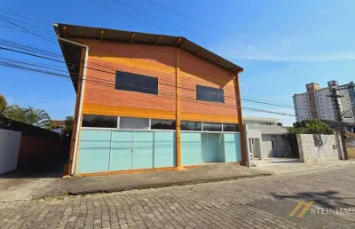 Galpão para alugar, 600 m² por r$ 16.375,00/mês - itoupava norte - blumenau/sc