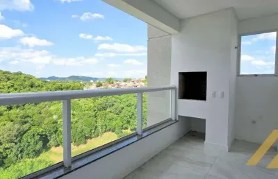 Apartamento com 3 dormitórios à venda por r$ 850.000,00 - escola agrícola - blumenau/sc