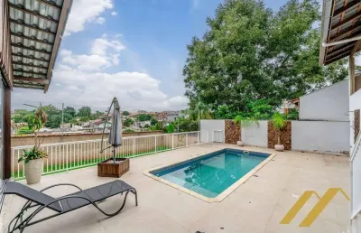 Casa ampla e mobiliada com piscina – 3 dormitórios, blumenau sc.