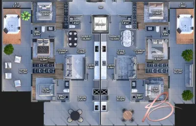 Apartamento com 3 quartos à venda na Rua Bernardino João Vitorino, Centro, Itajaí