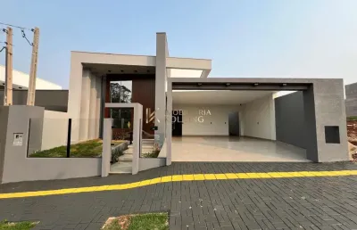Casa nova à venda, lago norte, vila industrial, toledo - pr