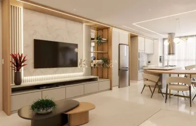 Apartamento à venda no centro, 3 quartos sendo 1 suíte, em toledo-pr.